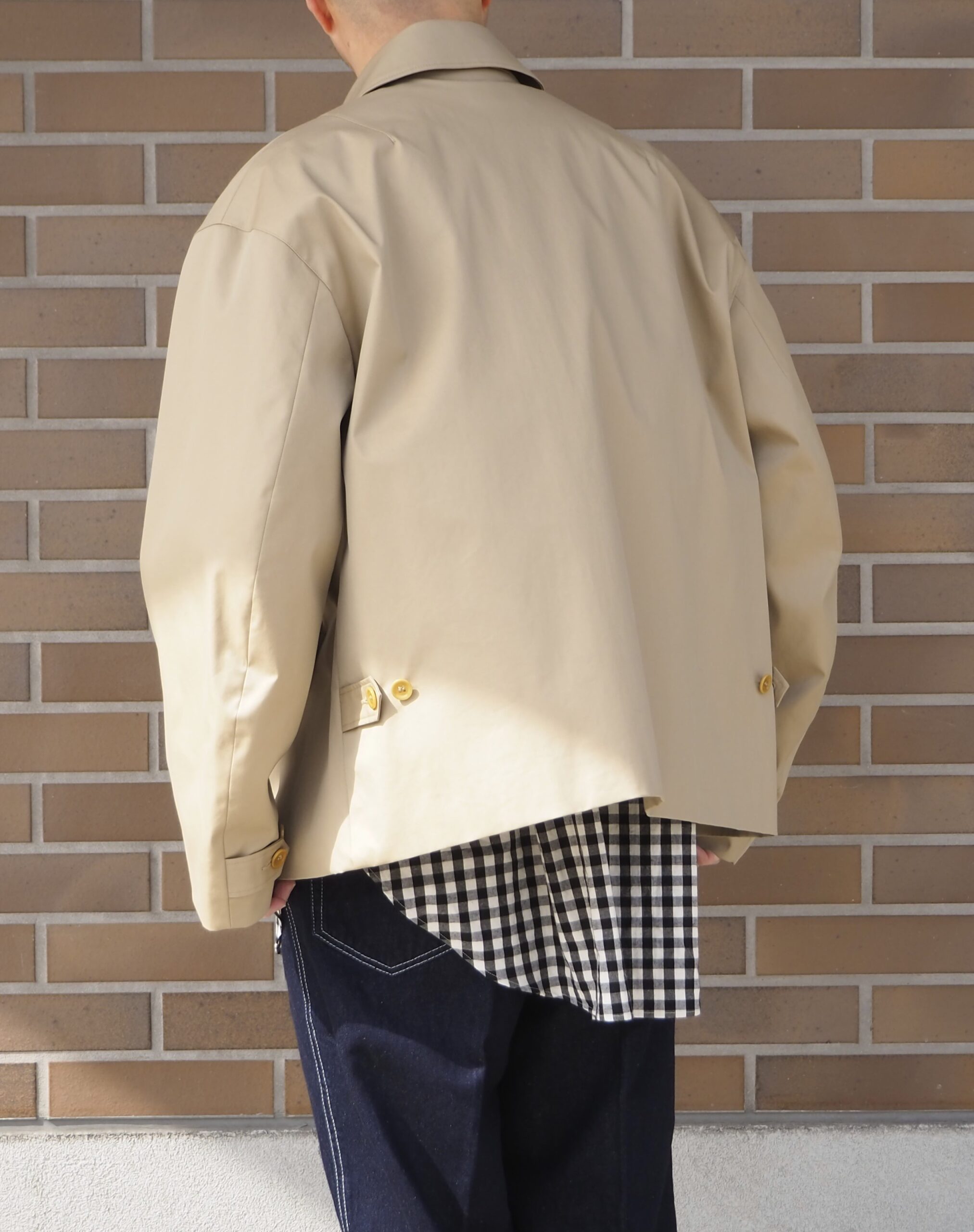 WEWILL CROPPED　　BALMACAAN COAT ウィーウィル バルマカーンコート f